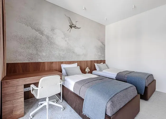 2-bedr Exclusive Sea Views @sventosios Vartai Appartamento *