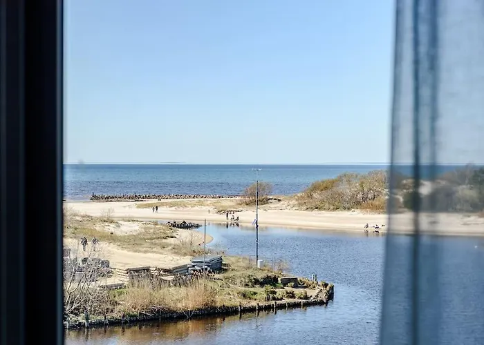 2-bedr Exclusive Sea Views @sventosios Vartai Apartament Połąga